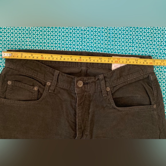 Rag and Bone corduroy button closure men pants size 33 brown - Picture 9 of 15